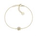 Bracciale Mini Margherita Pavé Dorato