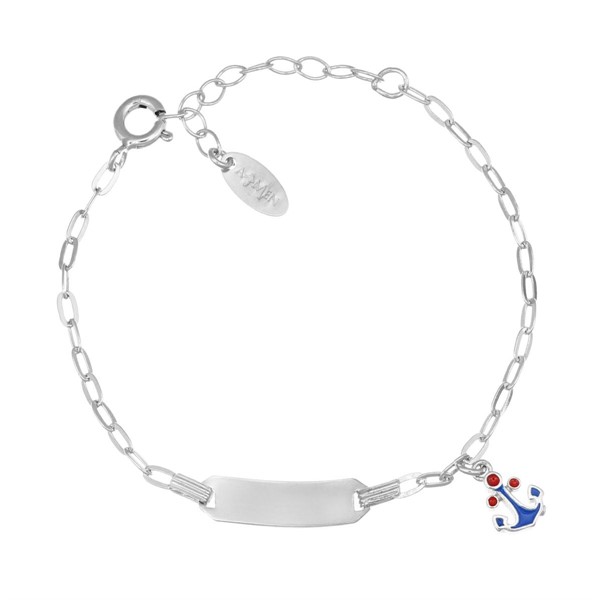 Bracciale Junior Personalizzabile con Ancora