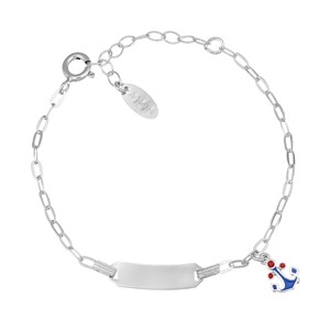 Bracciale Junior Personalizzabile con Ancora