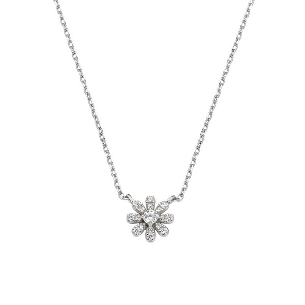 Collana Mini Margherita Pavé