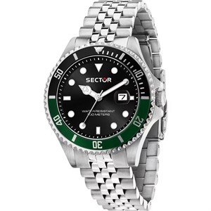 Orol. 230 3H Black Dial Ghiera Verde e Nera