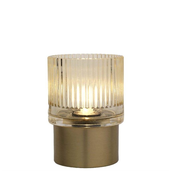 Lampada Vaso in Vetro Senape