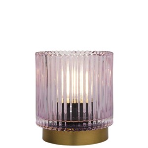 Lampada Vaso in Vetro Cipria