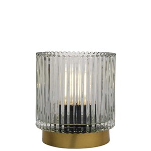 Lampada Vaso in Vetro Salvia