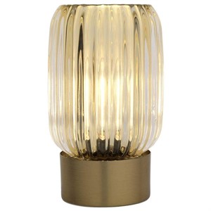 Lampada Vaso in Vetro Senape