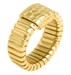 Anello Tubogas Croco Dorato