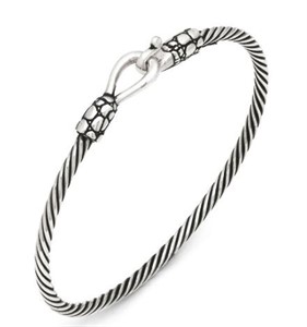 Bracciale Rigido Croco