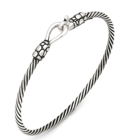 Bracciale Rigido Croco