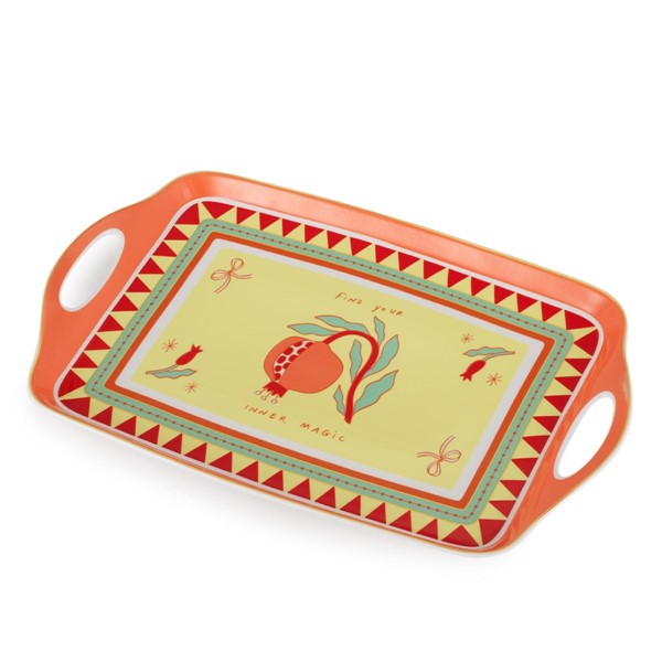 Vassoio con Manici Melograno