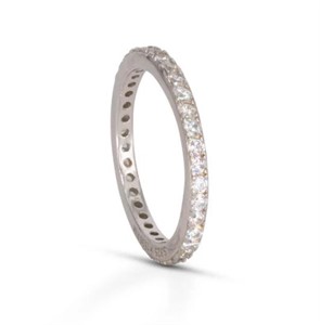 Eternity Ring Dilvdò Silver White