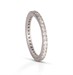 Eternity Ring Dilvdò Silver White