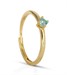 Solitaire Ring Dilvdò Gold Turquoise