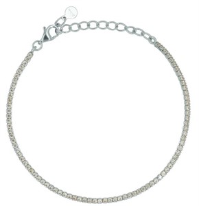Bracciale Dilvdò Tennis 1.5mm Silver Champagne