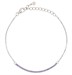 Bracciale Half Light Dilvdò Tennis 1.5mm Silver Lavender