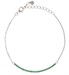 Bracciale Half Light Dilvdò Tennis 1.5mm Silver Green