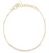 Bracciale Half Light Dilvdò Tennis 1.5mm Gold White