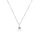 Collana Point Light Silver Lavender