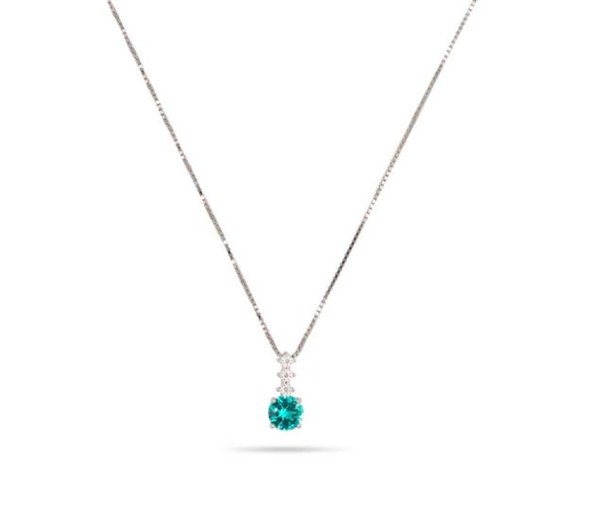 Collana Point Light Silver Paraiba