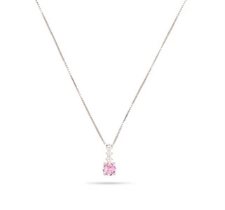 Collana Point Light Silver Pink