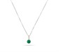 Collana Point Light Silver Green