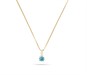 Collana Point Light Gold Turquoise