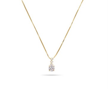 Collana Point Light Gold White