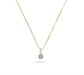 Collana Point Light Gold Lavender