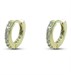 Orecchini Cerchio Gold Piccoli con Zirconi White