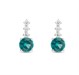 Orecchini Drop Stud Paraiba