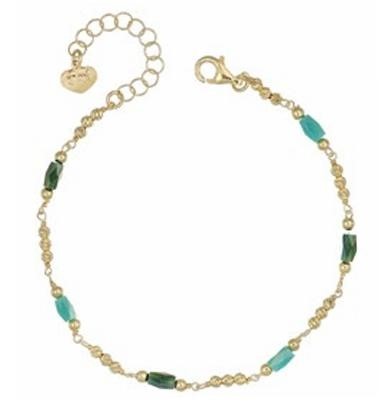 Bracciale Cristalli Tiffany e Verde