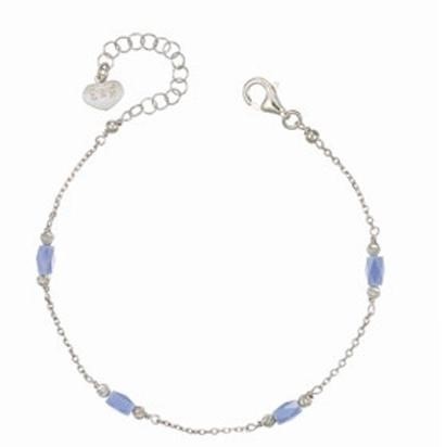 Bracciale con cristalli Celesti