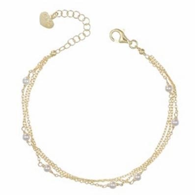 Bracciale Dorato Perla