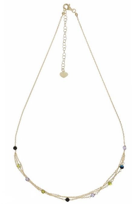 Collana cristalli Verdi