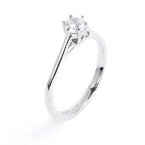 Anello Solitario 4.25mm - Mis. 18