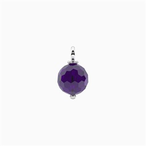 Charm con Quarzo Idrotermale Viola