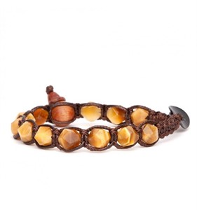Bracciale Tibetano Tamashii Diamond Occhio di Tigre