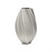 Vaso Tourbillon Bianco 20x33 FLUSSI - Henriette