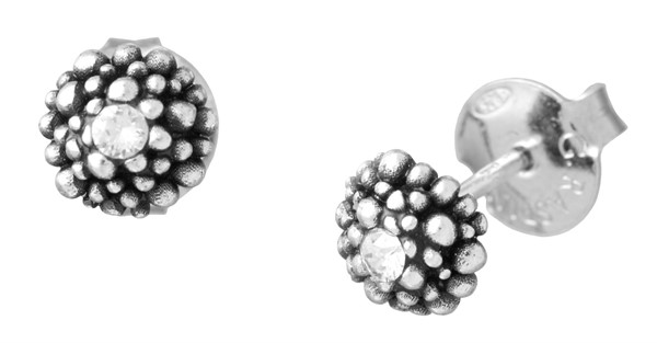 Orecchini Mini Perlage e Zircone