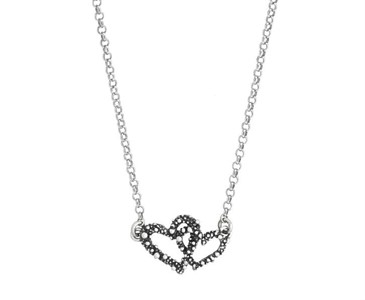 Collana Doppio Cuore