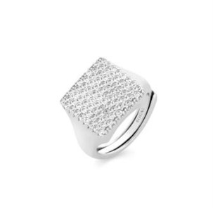 Anello Chevalier quadrato