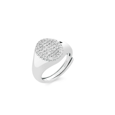 Anello Chevalier ovale