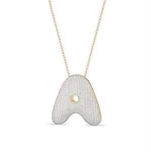 Collana Iniziale con Zirconi (Su Ordinazione)