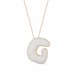 Collana Iniziale con Zirconi (Su Ordinazione)