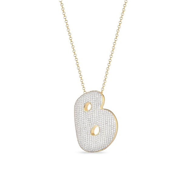 Collana Iniziale con Zirconi (Su Ordinazione)