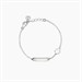 Bracciale per bambini con angioletto e targhetta
