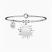 Bangle con ciondolo sole