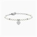 Bracciale perle con ciondolo cuore