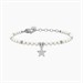 Bracciale perle con ciondolo stella