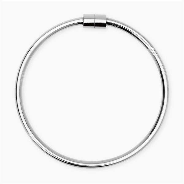 Bracciale bangle in acciaio
