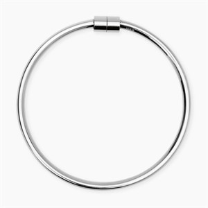 Bracciale bangle in acciaio